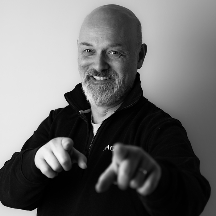 Portrait of Roger Gillberg.